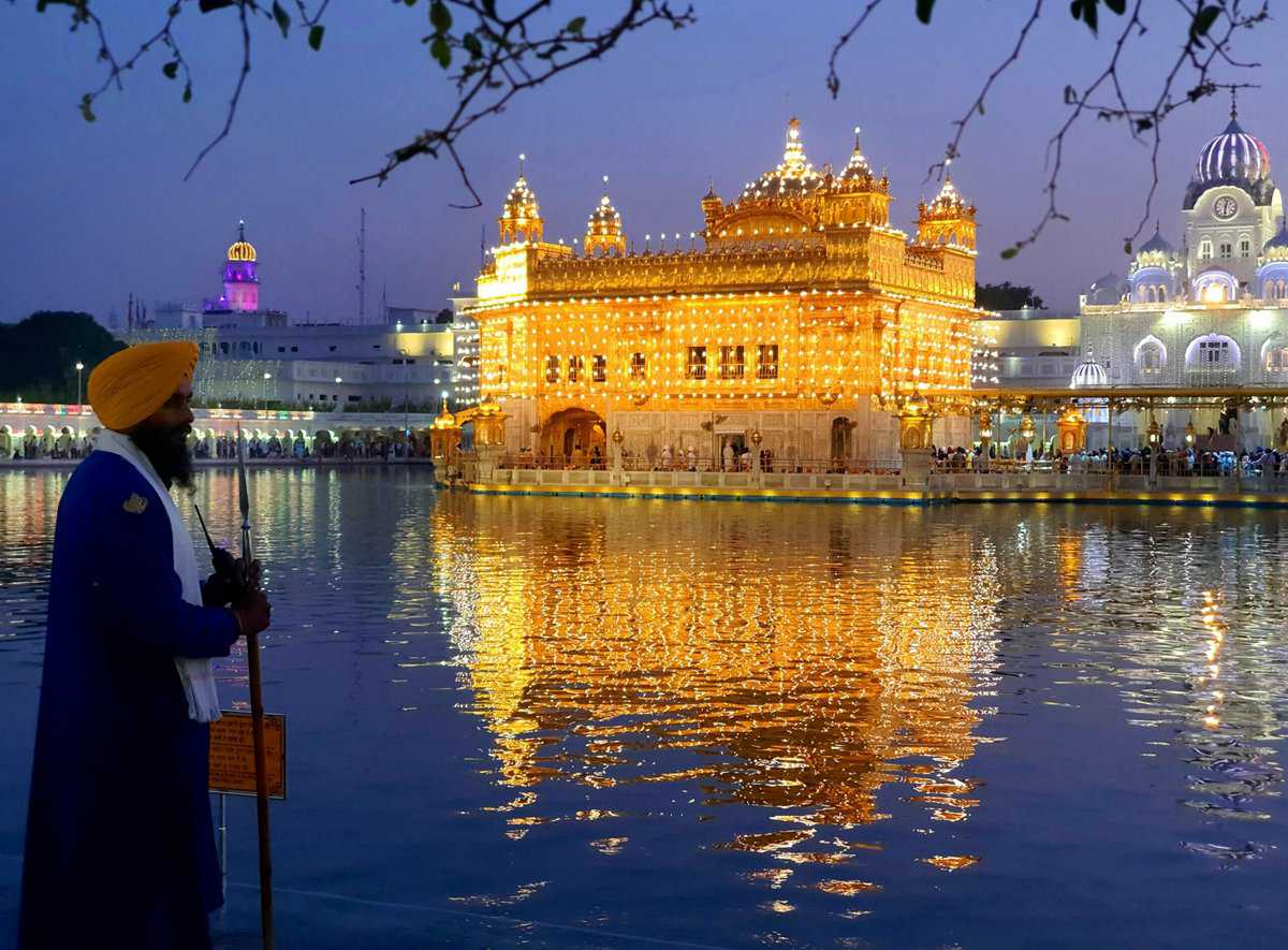 The resplendent Golden Temple, a beacon of spiritual enlightenment and architectural marvel