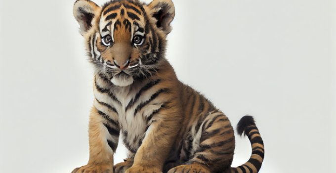 Baby Tiger: Embrace the Enchanting Majesty of Nature’s Fierce Cub!