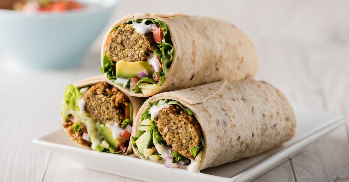 Delicious Vegan Wrap