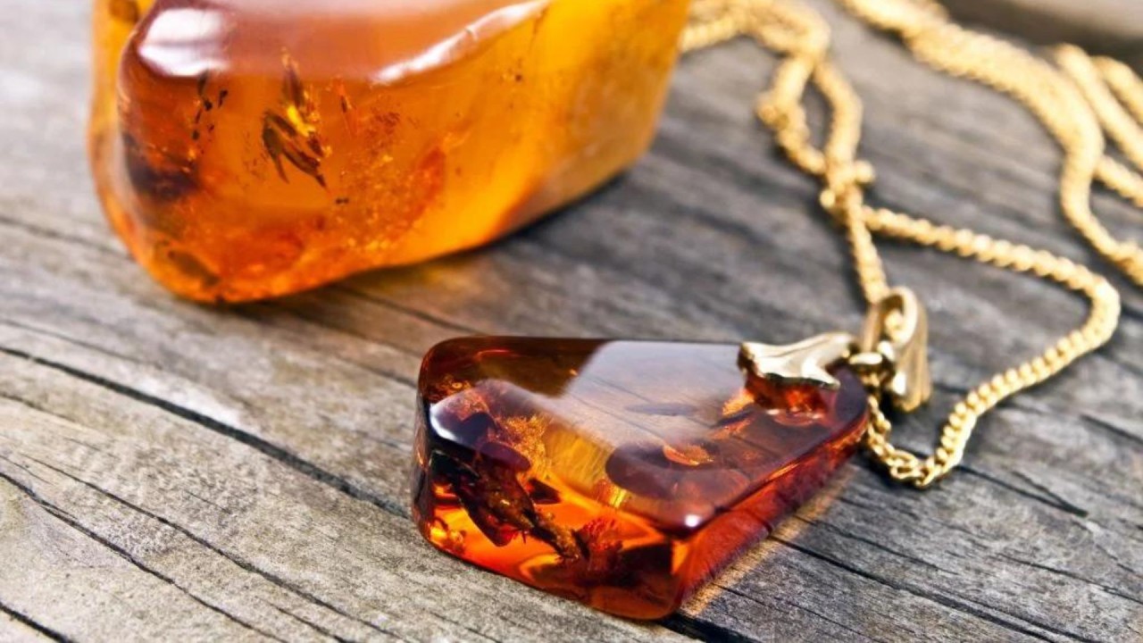 Beauty of Amber Stone