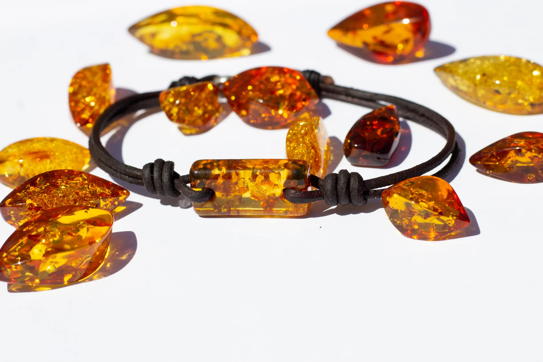 Incorporating Amber Stone