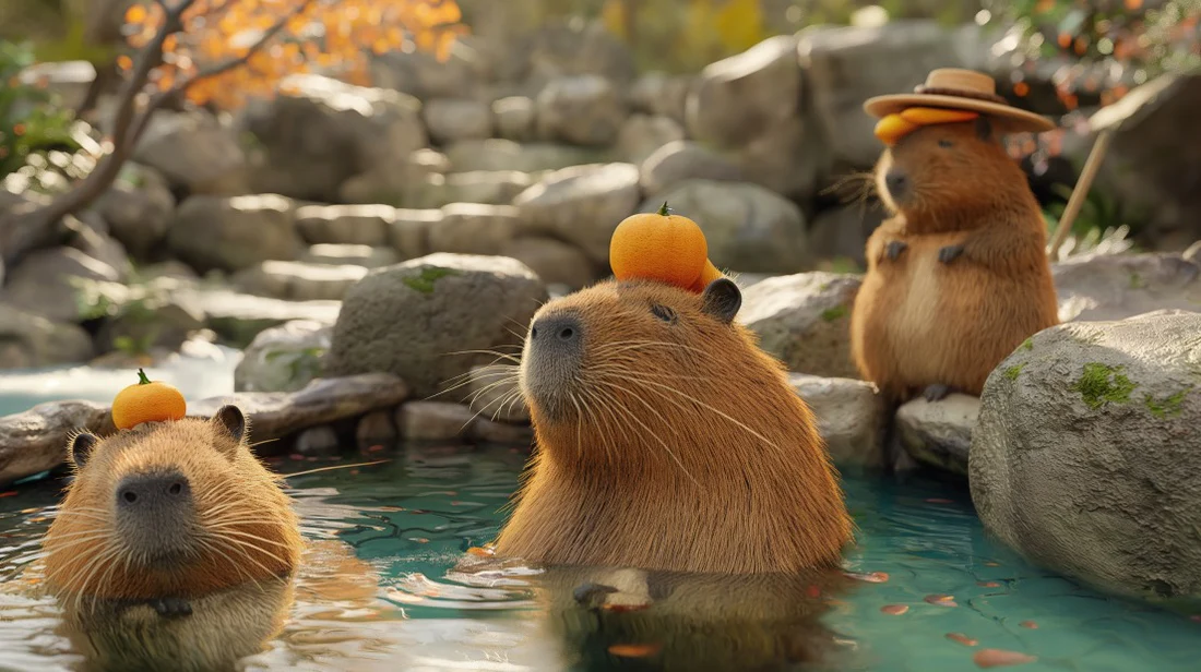 the Capybara