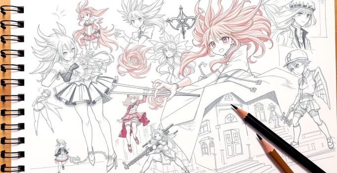 Dari Sketsa hingga Film: Proses Kreatif di Balik Setiap Anime Studio