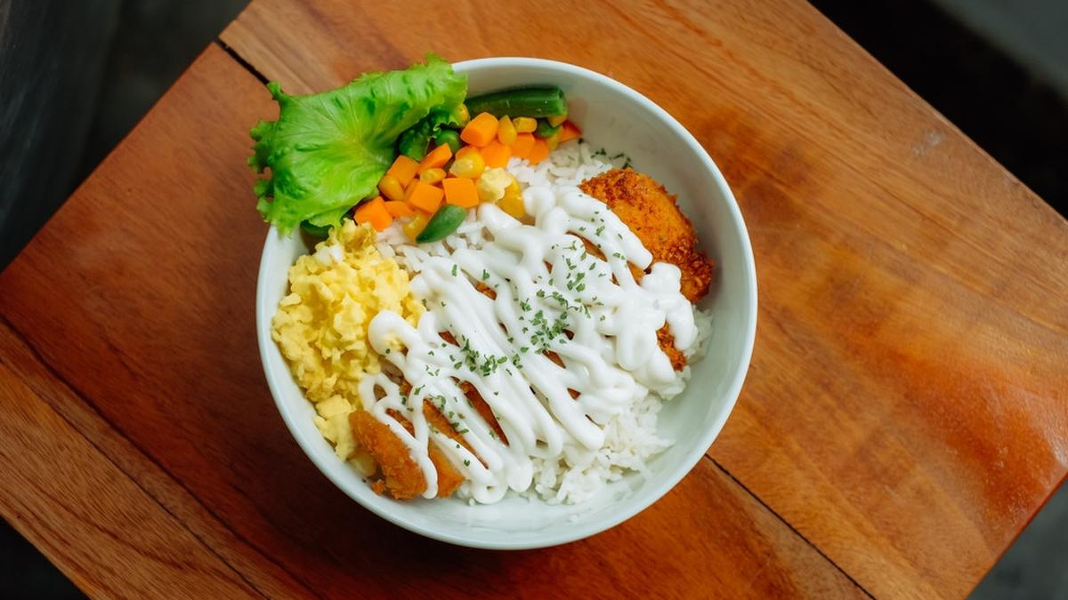 Nasi Telur Mayo